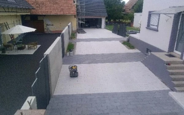 Cour en Pavage
