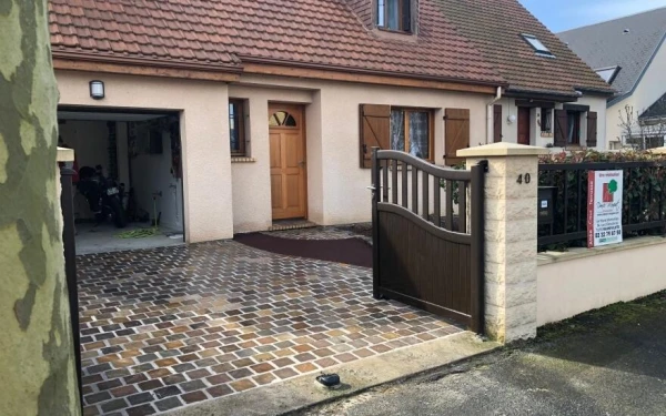 Cour en Stardraine et Pavage - Entreprise Poilblan