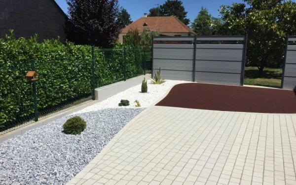 Cour en Stardraine® et Pavé La Couture®