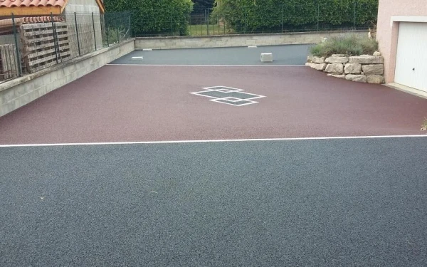 Cour en Stardraine® et Stardraine®