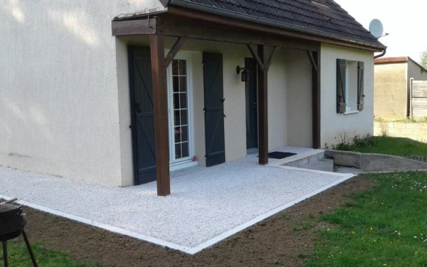 Entrée de maison en Alvéostar®