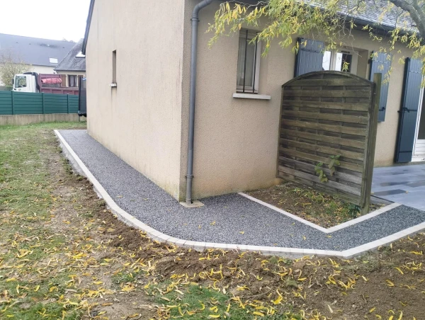Entrée de maison en Alvéostar®
