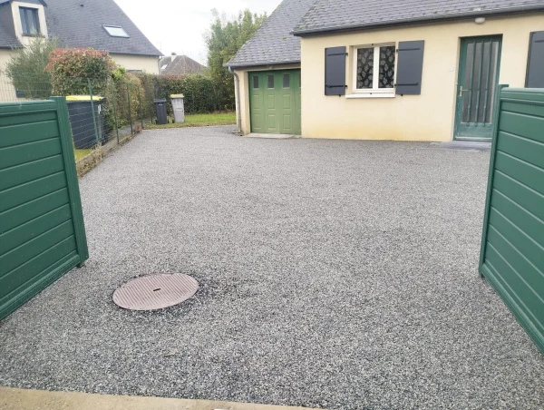 Entrée de maison en Alvéostar®