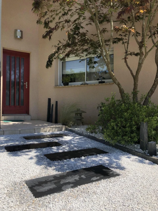 Entrée de maison en Alvéostar et Palie Ardoise