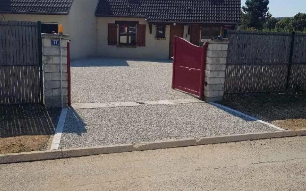Entrée de maison en Gravistar®