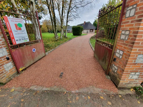 Entrée de maison en Gravistar®