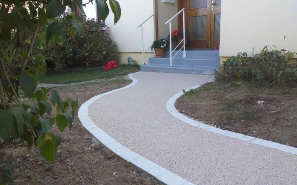 Entrée de maison en Minéralstar®