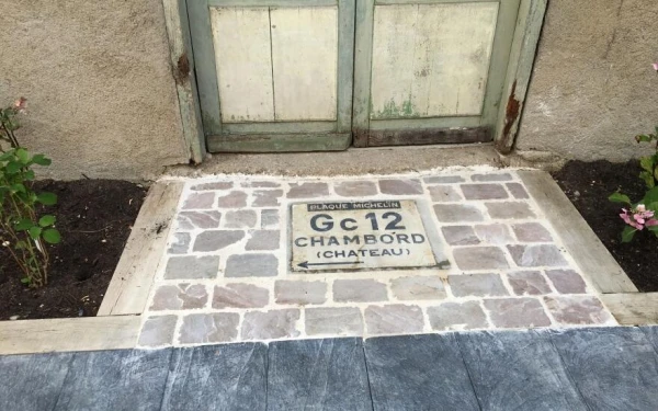 Entrée de maison en pavage
