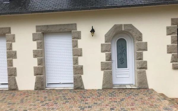 Entrée de maison en Pavage