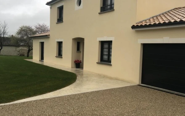 Entrée de maison en Pavage - Entreprise Neau