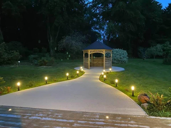 Mise en lumière extérieure