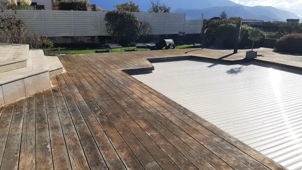 Nettoyage terrasse en bois