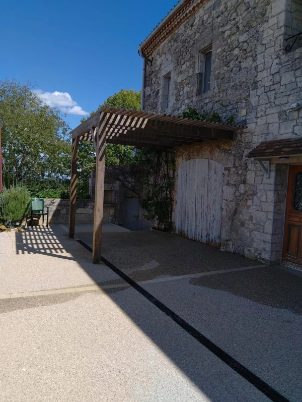 Pergola bois - Daniel Moquet Agen