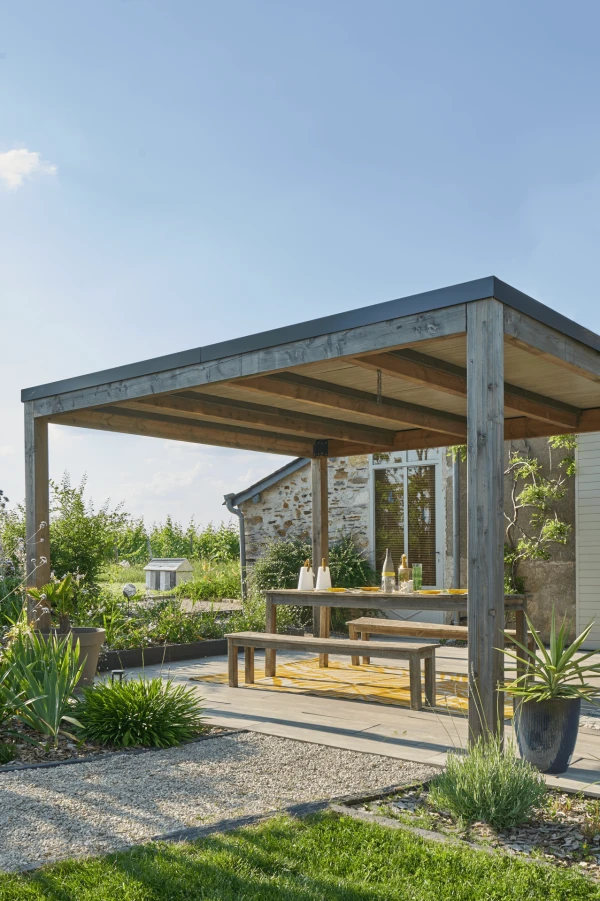 Pergola bois DoMaNatur' Samana