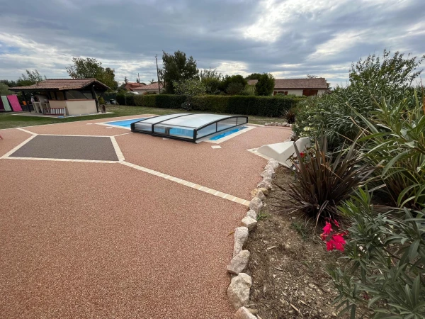 Plage de piscine en Hydrostar®