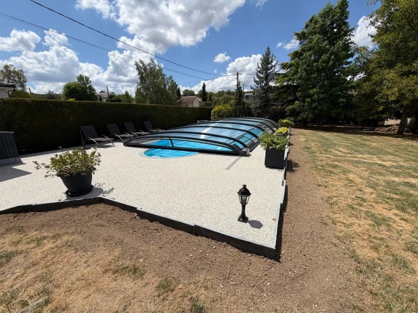 Plage de piscine en hydrostar nuage — photo 2