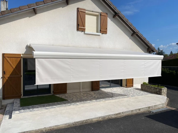 Store banne DoMaSun' Max + extra volant