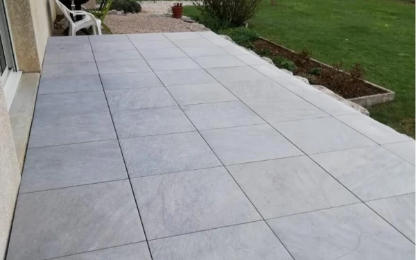 Terrasse en Dallage
