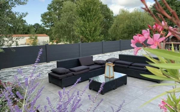 Terrasse en Dallage