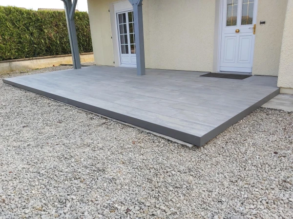 Terrasse en Dallage