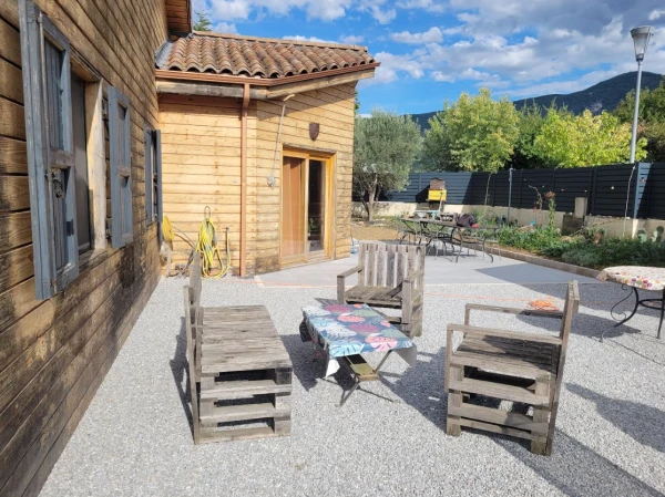 Terrasse en Dallage DM Profil et Alvéostar