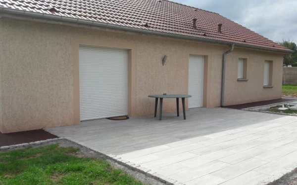Terrasse en dallage - Entreprise Thiriet