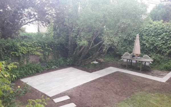 Terrasse en dallage - Entreprise Thiriet