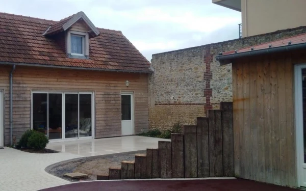 Terrasse en dallage et Stardraine®