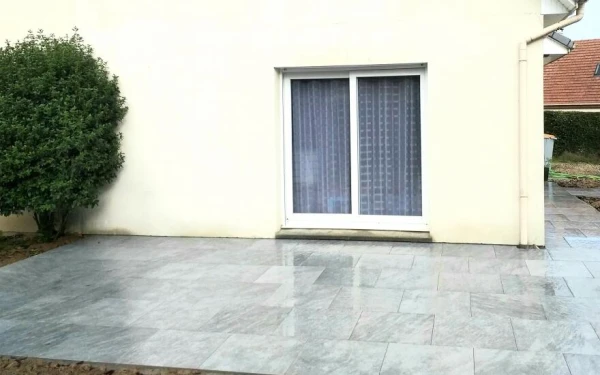 Terrasse en dallage Grès Cerame