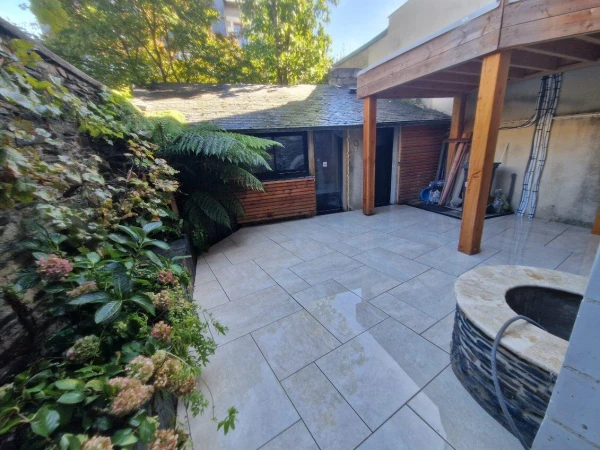 Terrasse en Grès Cérame