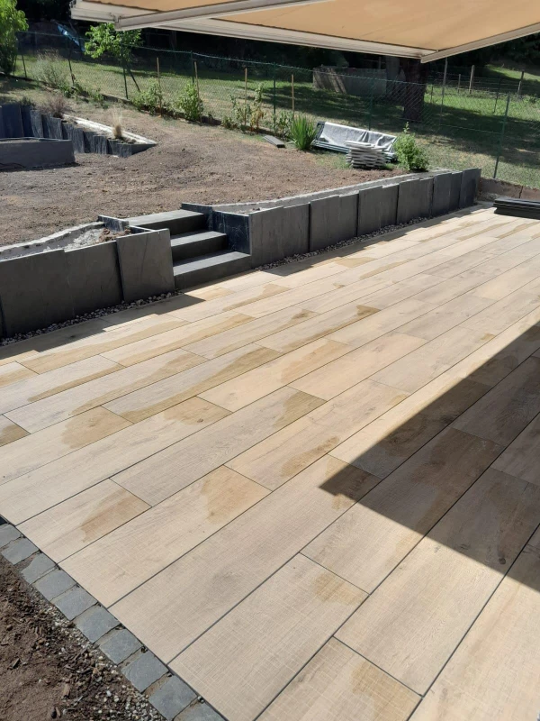 Terrasse en Grès Cérame