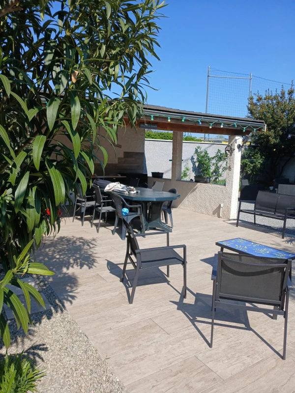 Terrasse en grès cérame