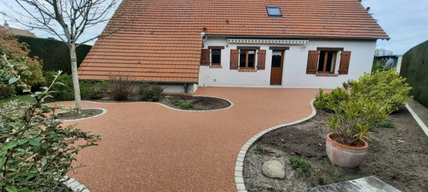 Terrasse en Hydrostar Corail
