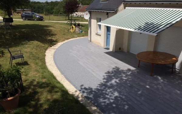 Terrasse en Hydrostar® et Boibé®