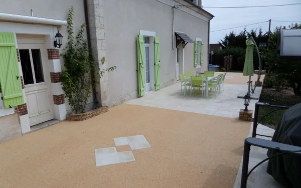Terrasse en Hydrostar® et dallage