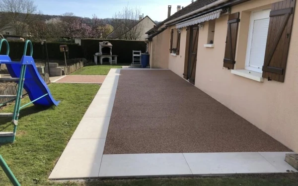Terrasse en Hydrostar® et dallage - Entreprise Lowe
