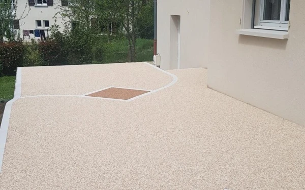 Terrasse en Hydrostar® Pavé la Couture®