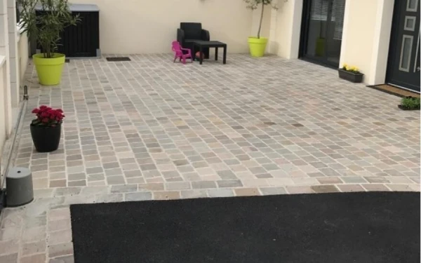 Terrasse en Pavage