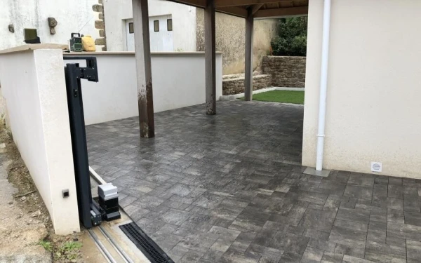 Terrasse en Pavage - Entreprise Allain 56
