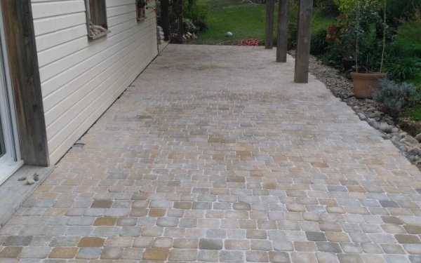 Terrasse en Pavage - Entreprise Babusiaux