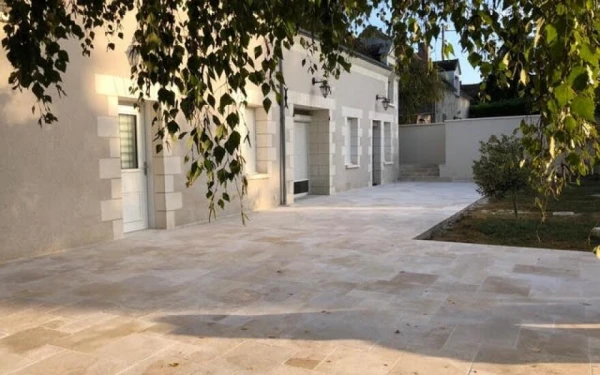 Terrasse en pavage - Entreprise De Lima