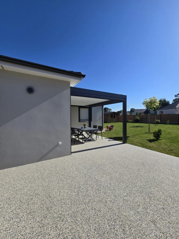Terrasse résine Hydrostar nuage